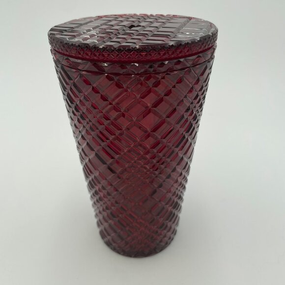 Starbucks Red Textured Studded Tumbler (16 oz, 2021) – Reusable Cold Cup - Picture 3 of 5